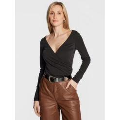 Top Ines Gris Anthracite Femme - Guess