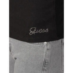 Top Manches Longues Karlee Jewel Noir Femme - Guess -Vero Vetements Magasin top manches longues karlee jewel noir femme guess 3